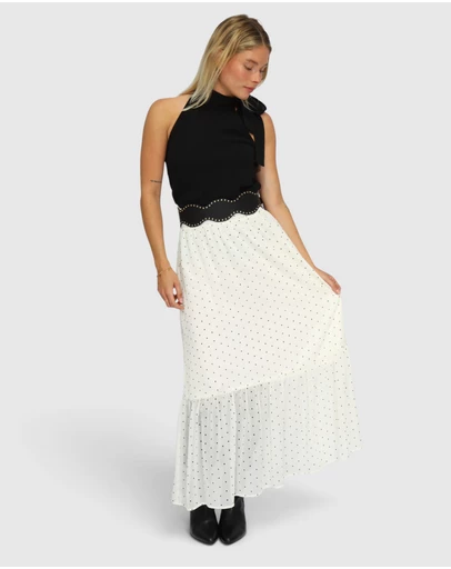 Belle & Bloom - Let It Flow Tiered Maxi Skirt