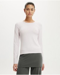 Cotton On - Everyday Smooth Long Sleeve T-Shirt