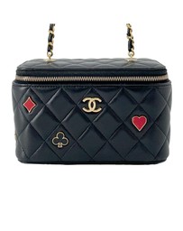 Pre-Loved by Azura Reborn - Pre-Loved Lambskin Coco Casino Vanity Case