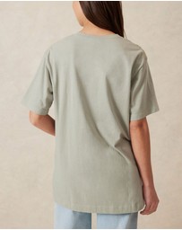 Ceres Life - Lola Longline Step Hem Tee