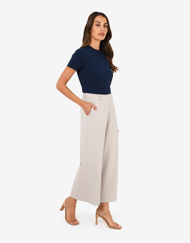 Forcast - Mallory Herringbone Culottes