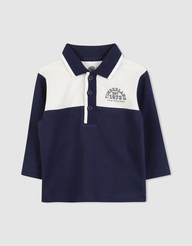 Timberland - Long Sleeve Polo - Babies-Kids