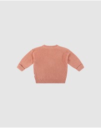 Kynd Baby - Embroidered Knit Jumper in Cameo