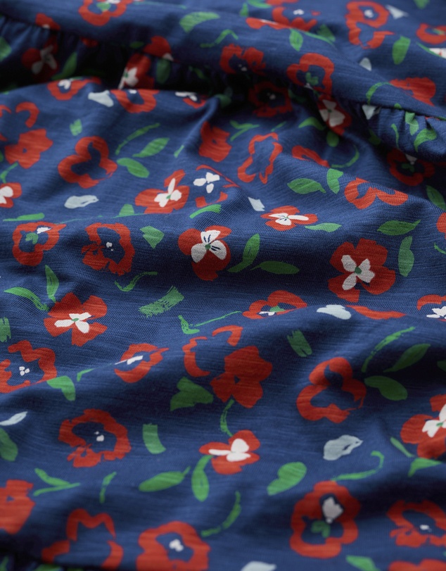 Seasalt - Seasalt Cornwall Red S/S Line Strokes Dress