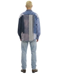 THE TALES - The Tales Patchwork Check Stripe Shirt