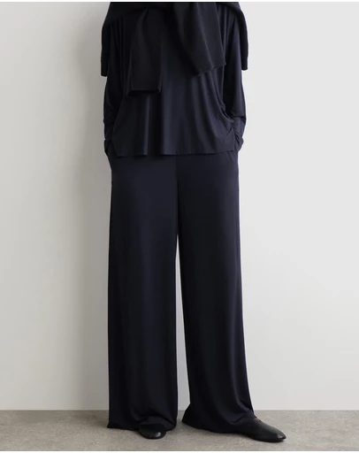 COS - Fluid Jersey Wide-Leg Trousers