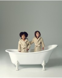 Country Road - Mara Australian Cotton Kids Hooded Robe