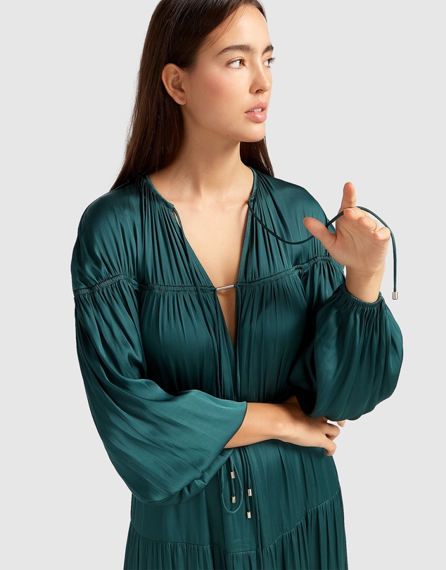 Belle & Bloom - Window Seat Tiered Maxi Dress