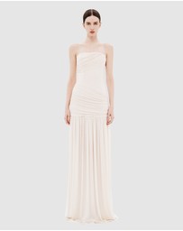 MISHA - The Ember Wrapped Maxi Dress