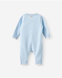 Cotton On Kids - Baby Organic Blend Knit Long Sleeve Romper