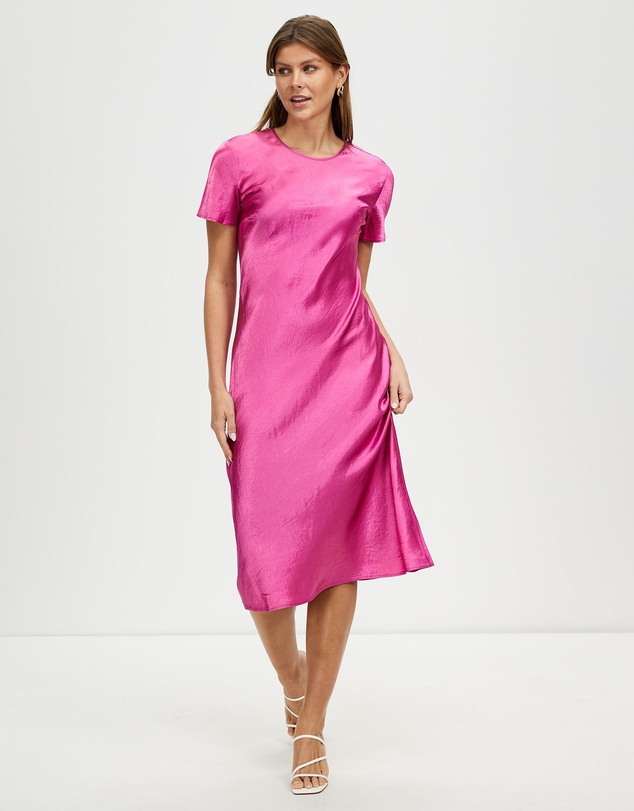 Third Form - Crush Bias Tee Midi Dress