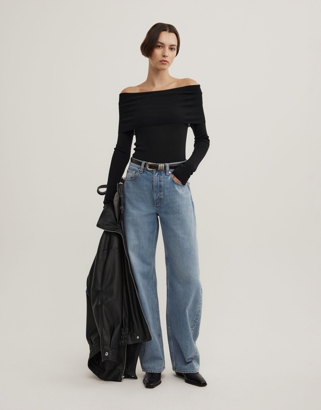 Witchery - Fold Over Knit