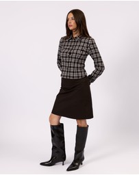 Style Addict - Margot Check Shirt
