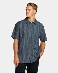 Billabong - Mens Sundays Jaquard Short Sleeve Shirt