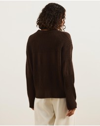 Atmos&Here - Irena Rib Knit Jumper