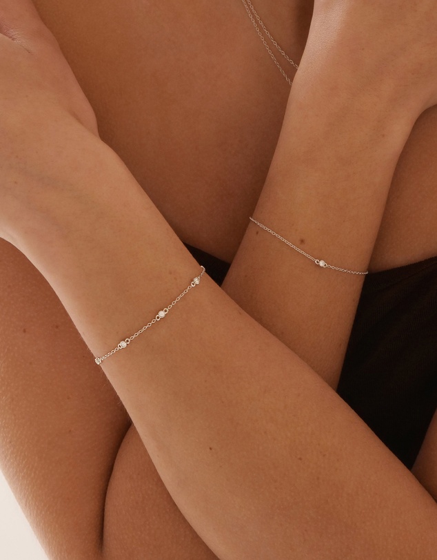 The Silver Collective - Verity Solo Bracelet Silver