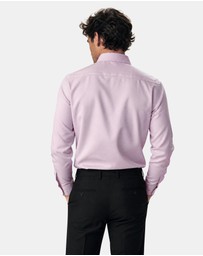 Henry Bucks - HENRY SARTORIAL Cotton Shirt PINK