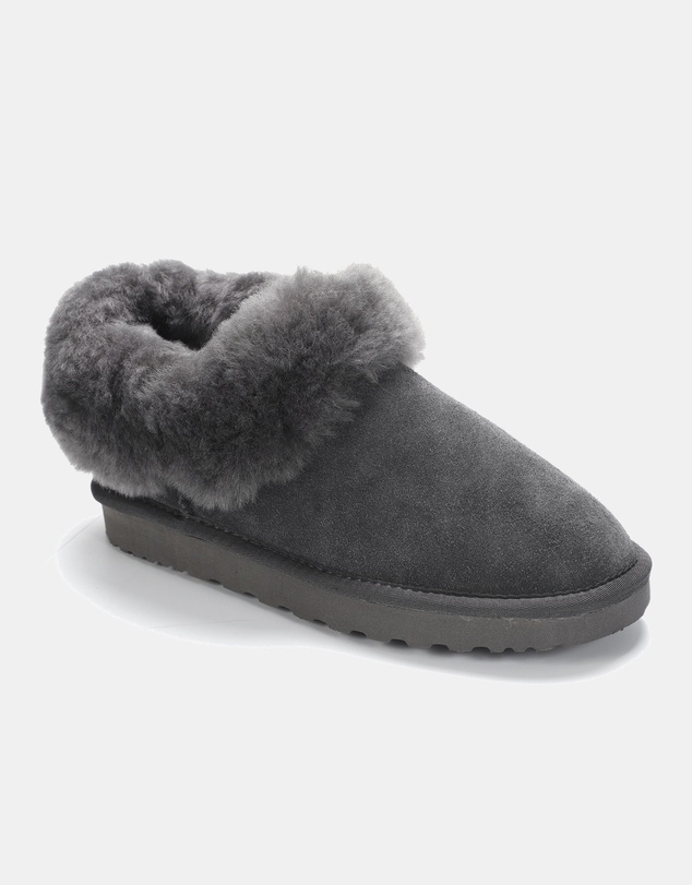 AusWooli Ugg Boots - Coogee Sheepskin Cozy Ankle Slippers
