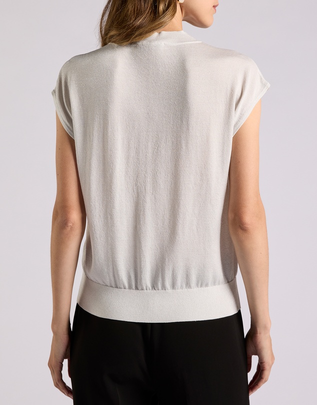 David Lawrence - Alba Shimmer Knit Tee