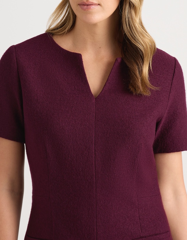 David Lawrence - Bronwyn Felted Wool Dress