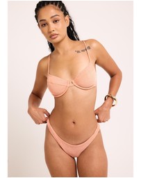 Insight - Lurex Cheeky Bikini Set