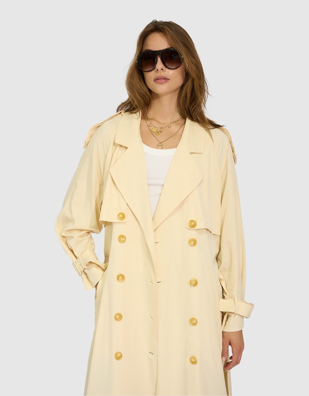 Belle & Bloom - Major Mood Soft Maxi Trench