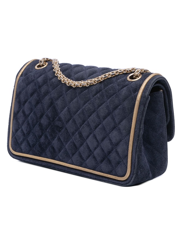 Pre-Loved by Azura Reborn - Pre-Loved Reissue 2.55 Quilted Suede Double Flap 225