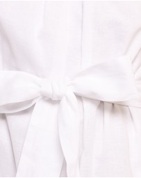Petal & Pup - Dylan One Shoulder Mini Dress - White