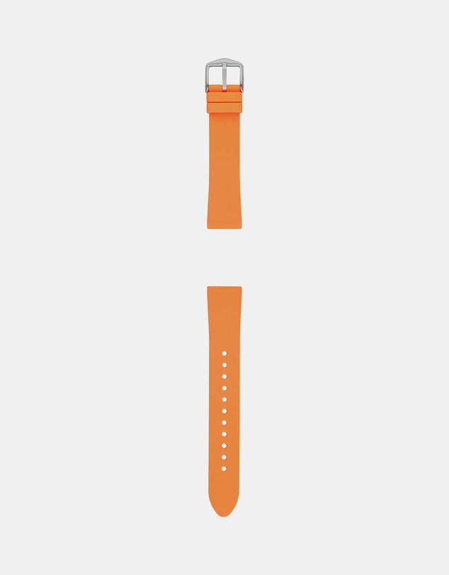 Fossil - 18mm Tangerine Silicone Strap