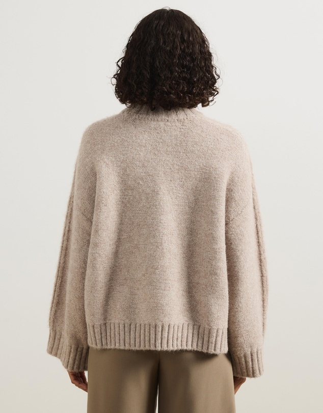 Atmos&Here - Charll Funnel Neck Knit Jumper