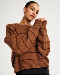 All Fenix - Stripe Crew Neck Knit