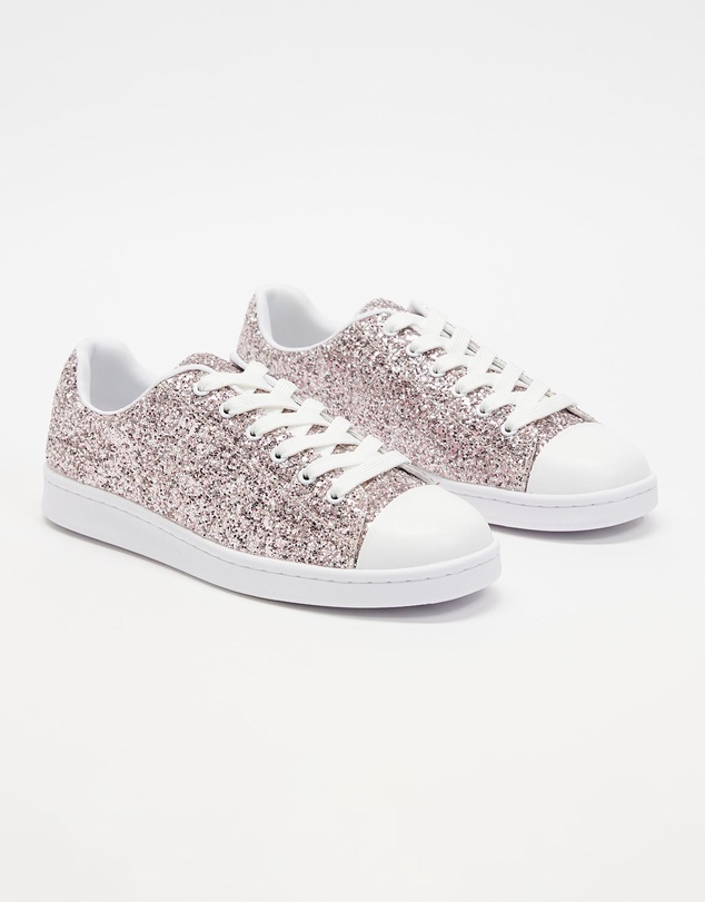 Holster - Skylite Glitter Sneaker - Blush - Women's