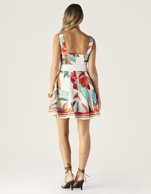 MOS The Label - Fiorina Print Mini Dress
