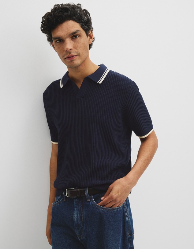 Country Road - Australian Good Earth Cotton Tapered Trophy Polo