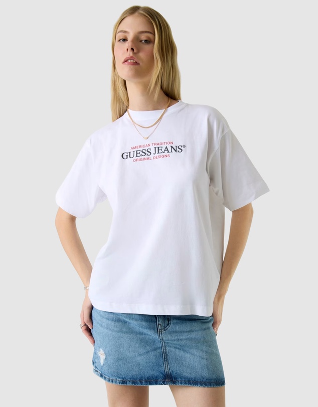 GUESS Jeans - GUESS JEANS Oversized American Tradition T-shirt