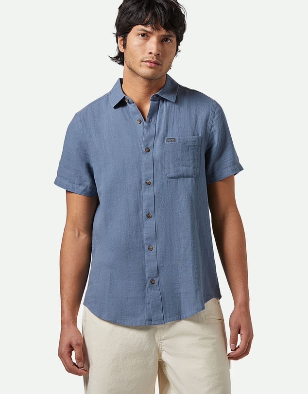 Brixton - Charter Organic Cotton Short Sleeve Shirt