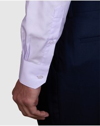 Abelard - Ziggurat Zig-Zag Twill Slim Fit Shirt