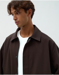 AERE - Boyd Collar Bomber Jacket