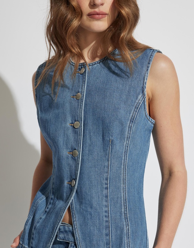 Decjuba - Chloe Denim Vest