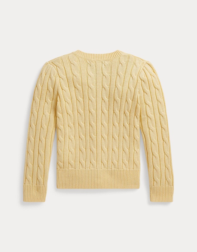 Polo Ralph Lauren - Metallic Cable-Knit Cardigan - Kids