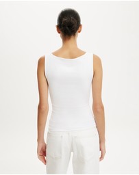 Cotton On - Longline Boat Neck Tank