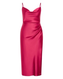 City Chic - Mali Cowl Neck Slip Dress