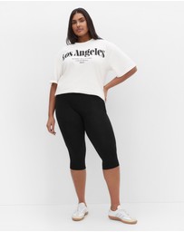 CCX - 3/4 Length Wide Band Legging