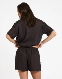 Volcom - Womens Florez Elastic Waist Shorts