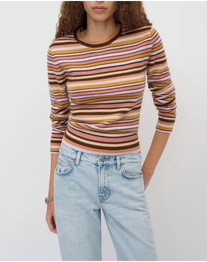 Reformation - Lian Cashmere Crew Sweater