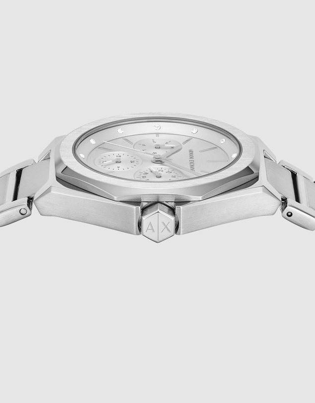 Armani Exchange - Silver Chronograph Watch