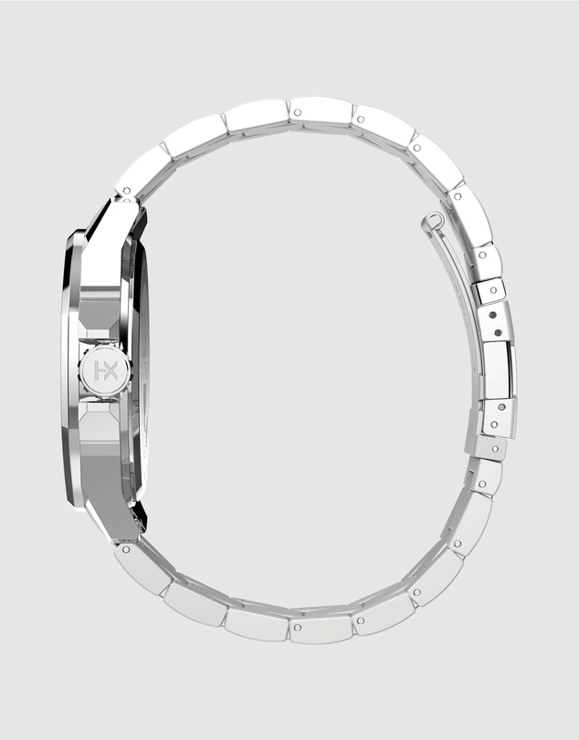 TIMEX - Essex Day & Date 46mm Stainless Steel Bracelet Watch
