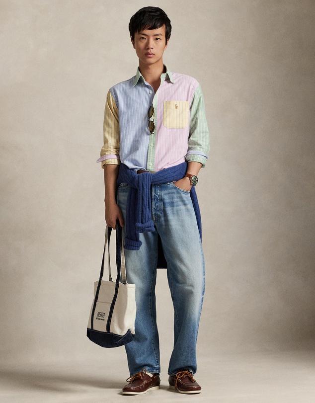 Polo Ralph Lauren - Custom Fit Striped Oxford Fun Shirt