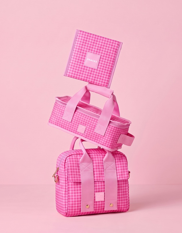 The Somewhere Co - Tickled Pink Stasher Lunch Bag