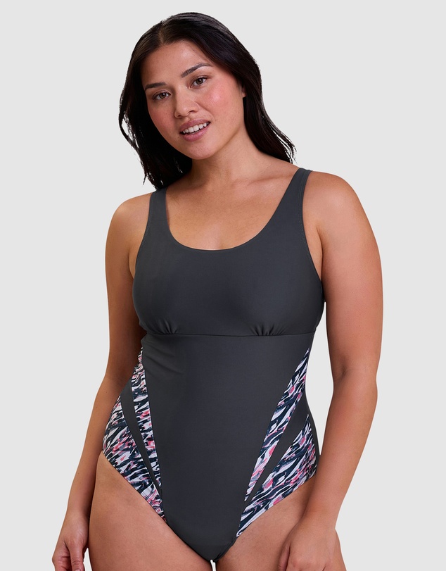 Sans Complexe - Bondi Beach Sporty One-Piece Swimsuit with Bust Support